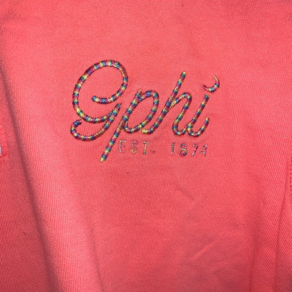 Gamma phi quarter zip
